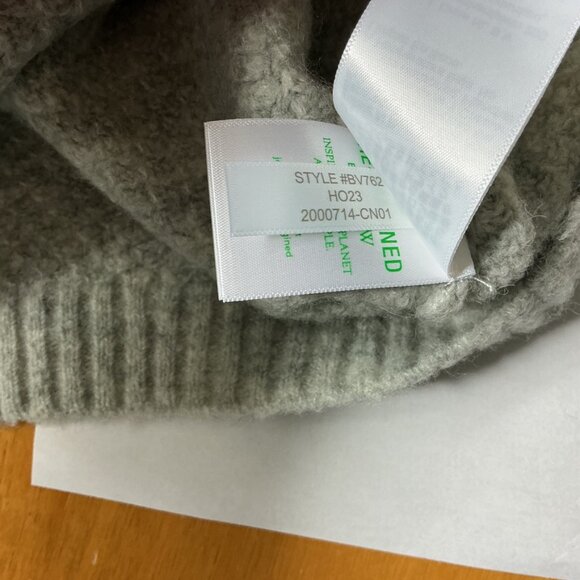 J. Crew Gray Odette Sweater Lady Jacket With Jewel Buttons M - Picture 8 of 8